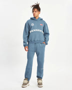 UNISEX HALL OF FAME HOODIE - BLUE MIRAGE