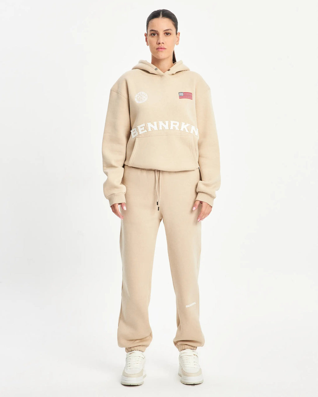 UNISEX HALL OF FAME HOODIE - BEIGE