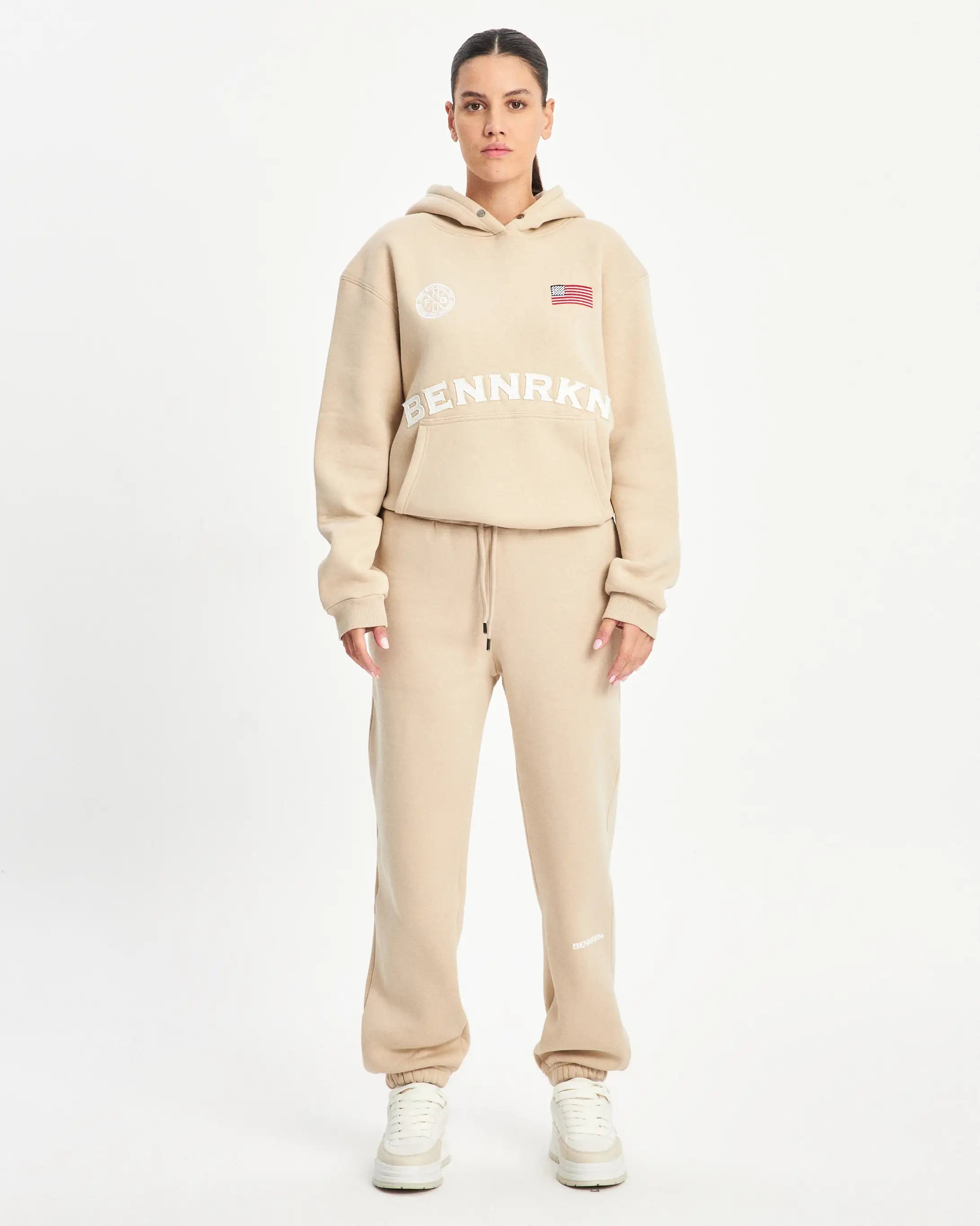 UNISEX HALL OF FAME HOODIE - BEIGE