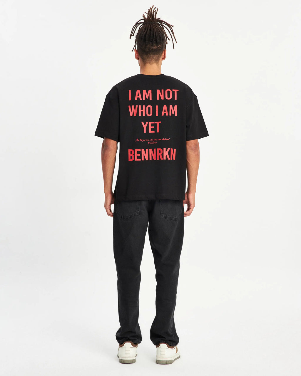 I AM NOT WHO I AM, YET. - MIDNIGHT BLACK - BENNRKN