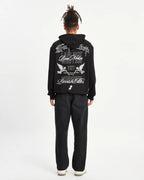 MONOCHROME ICONS HOODIE - MIDNIGHT BLACK - BENNRKN