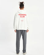 OVERSIZED  TRAINING CLUB HOODIE - OFF WHITE