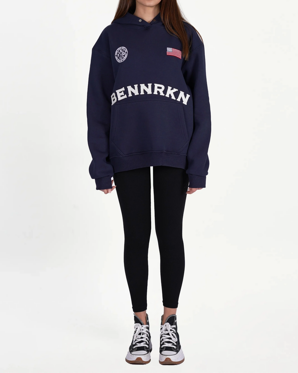 UNISEX HALL OF FAME HOODIE - NAVY