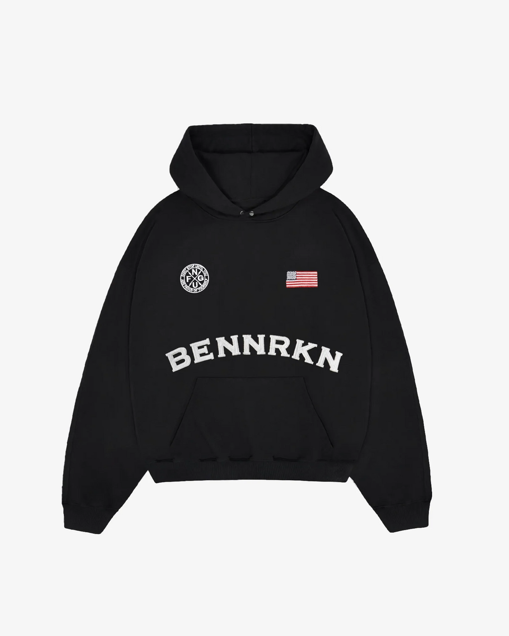 UNISEX HALL OF FAME HOODIE - MIDNIGHT BLACK