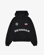 UNISEX HALL OF FAME HOODIE - MIDNIGHT BLACK