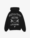 MONOCHROME ICONS HOODIE - MIDNIGHT BLACK - BENNRKN
