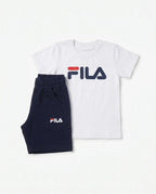 Fila Baskılı Tişört ve Şort Takım