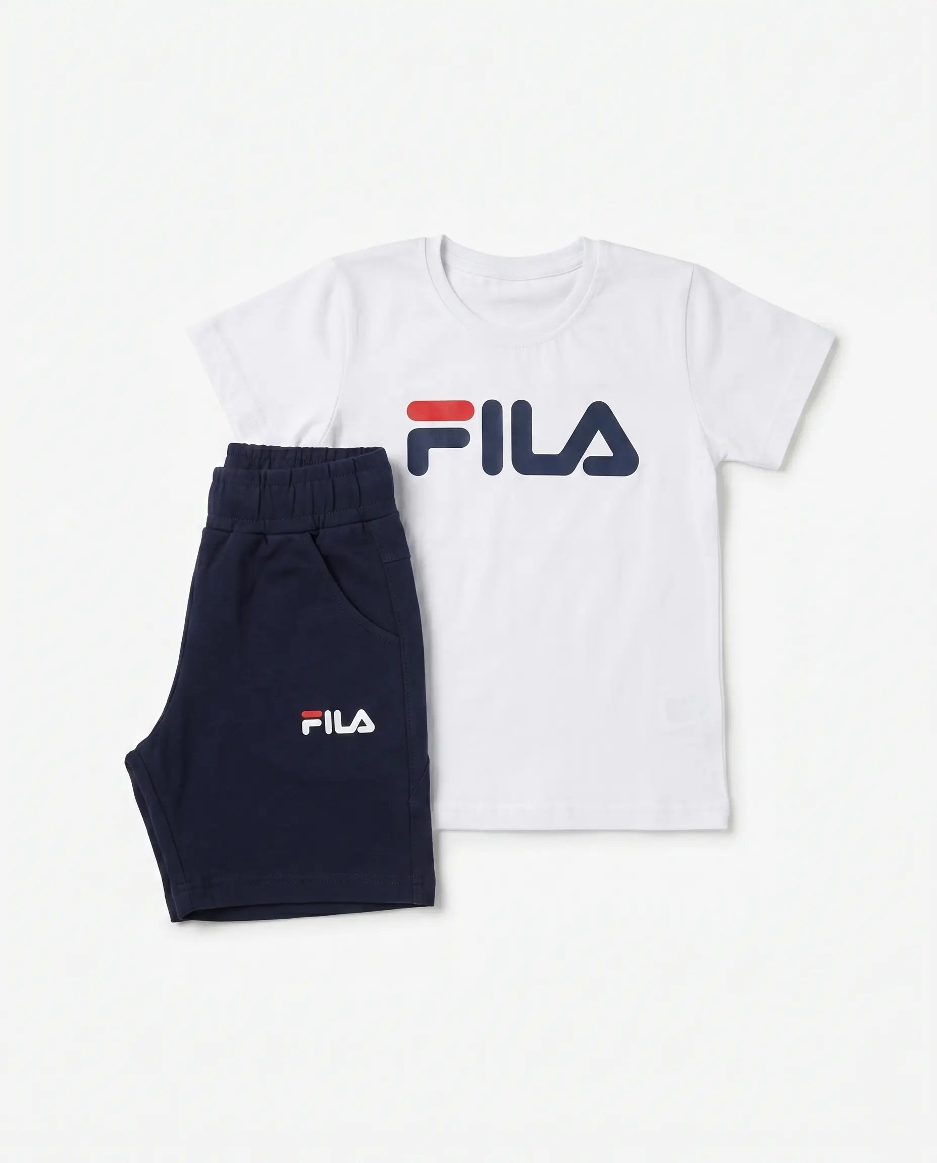 Fila Baskılı Tişört ve Şort Takım