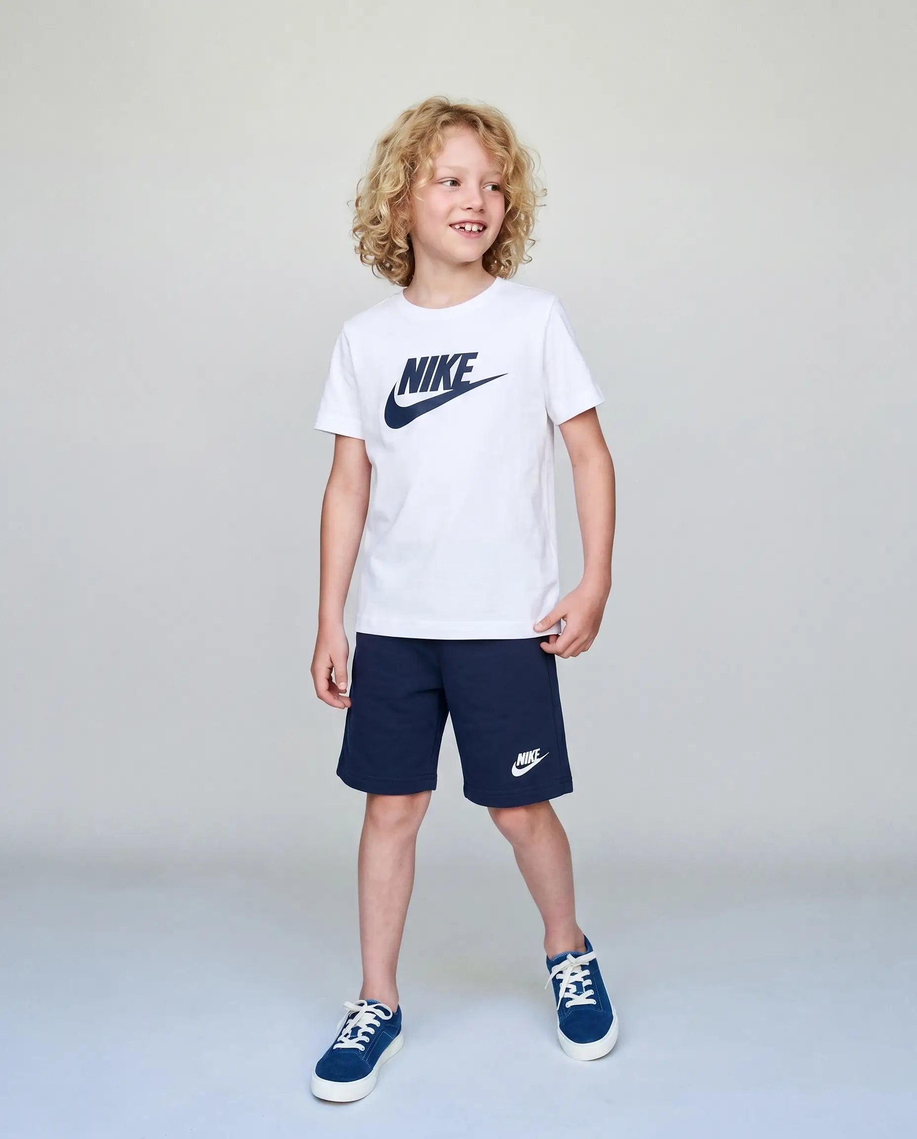 Nike Baskılı Tişört ve Şort Takım